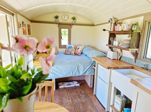 Pen Bryn Shepherd Hut Hay-On-Wye Exteriér fotografie