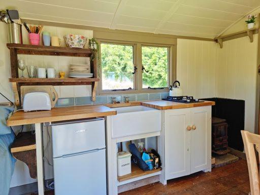 Pen Bryn Shepherd Hut Hay-On-Wye Exteriér fotografie
