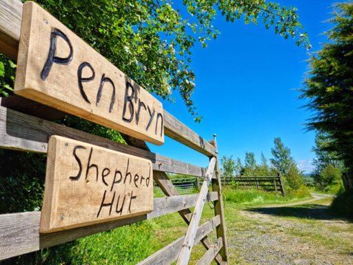 Pen Bryn Shepherd Hut Hay-On-Wye Exteriér fotografie